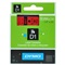 DYMO D1 TAPE 12 mm - Zwart / Rood - S0720570