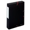 DOCUMENTENBOX KARTON 6 cm - Zwart