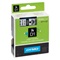 DYMO D1 TAPE 19 mm - Zwart / Transp - S0720820