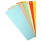 VERDEELKAARTEN KARTON Trapezium - 4 kleuren