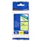 P-TOUCH TZE TAPE - 24 mm - Zwart / Fluo geel