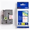 P-TOUCH TZE TAPE - 9 mm - Rood / Wit