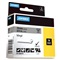 DYMO RHINO TAPE - VINYL 19 mm - Zwart op Grijs