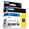 DYMO RHINO TAPE - VINYL 12 mm - Wit op Blauw