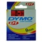 DYMO D1 TAPE 9 mm - Zwart / Rood - S0720720