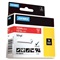 DYMO RHINO TAPE - VINYL 12 mm - Wit op Rood