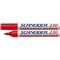 PERMANENT MARKER SCHNEIDER 230 - Rood
