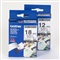 P-TOUCH TZE TAPE - 24 mm - Zwart / Wit