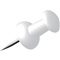 PUSH - PINS - Kleur WIT - Doos 100