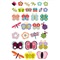 ETIKETTEN DECOR 3D " Cooky " -  Vlinders