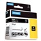 DYMO RHINO TAPE - VINYL 9 mm - Wit op Zwart