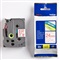 P-TOUCH TZE TAPE - 24 mm - Rood / Wit