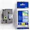 P-TOUCH TZE TAPE - 24 mm - Zwart / Blauw