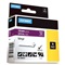 DYMO RHINO TAPE - VINYL 19 mm - Wit op Paars