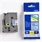 P-TOUCH TZE TAPE - 18 mm - Zwart / Blauw